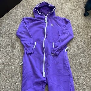 Hooded onesie